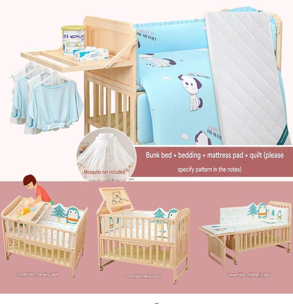 Multifunctional baby crib