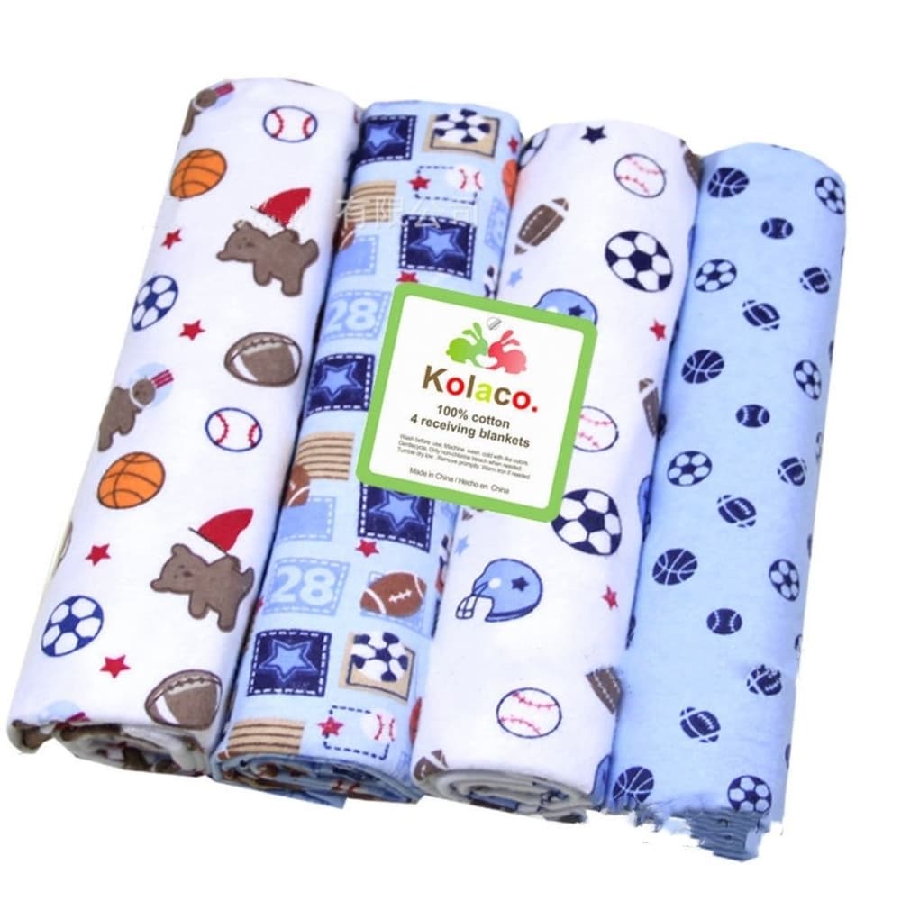 4-Pack Baby swaddle Sheet