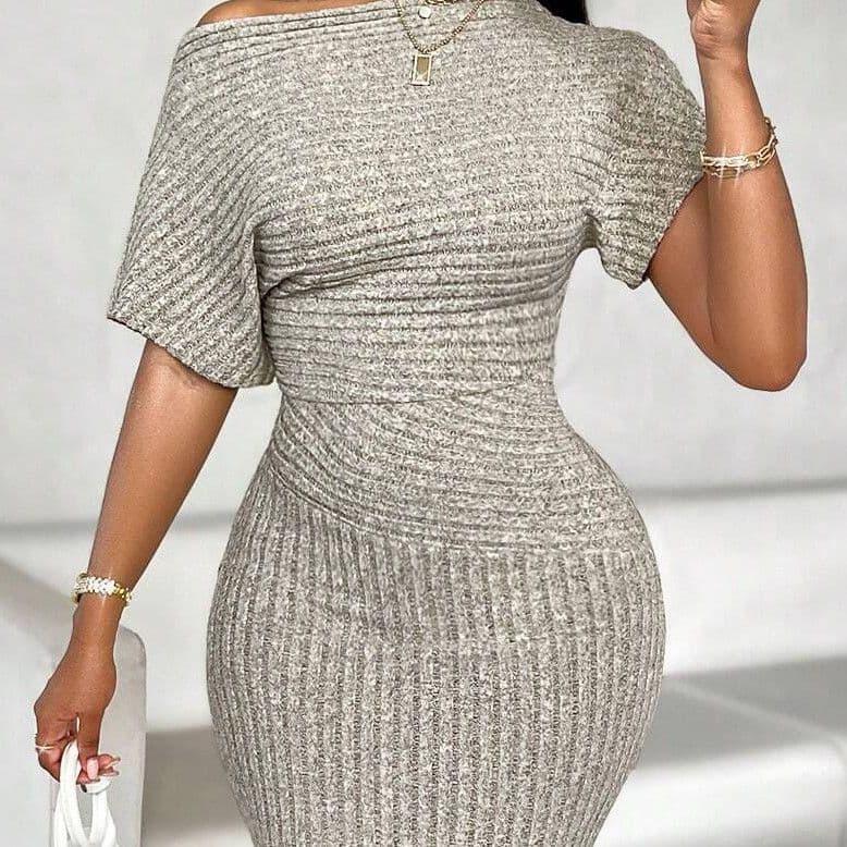Bodycon Slit Dress