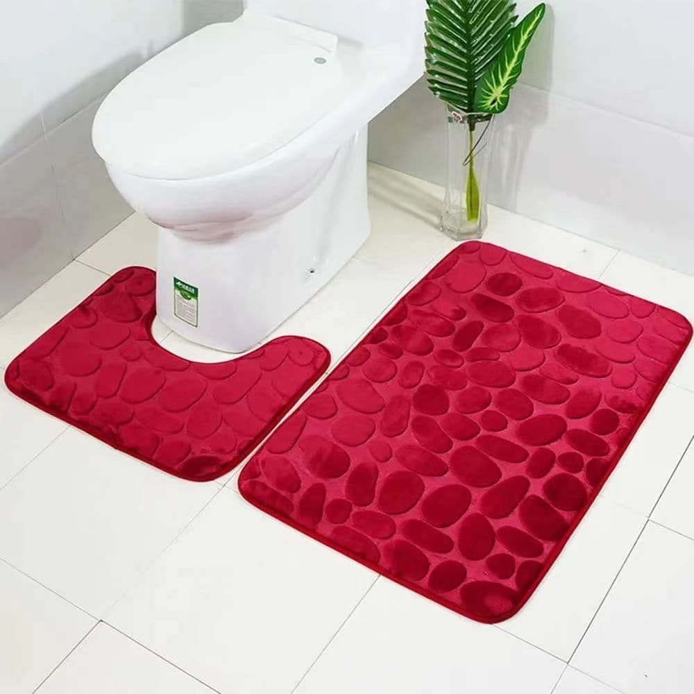 Non Slip Bathroom mat set
