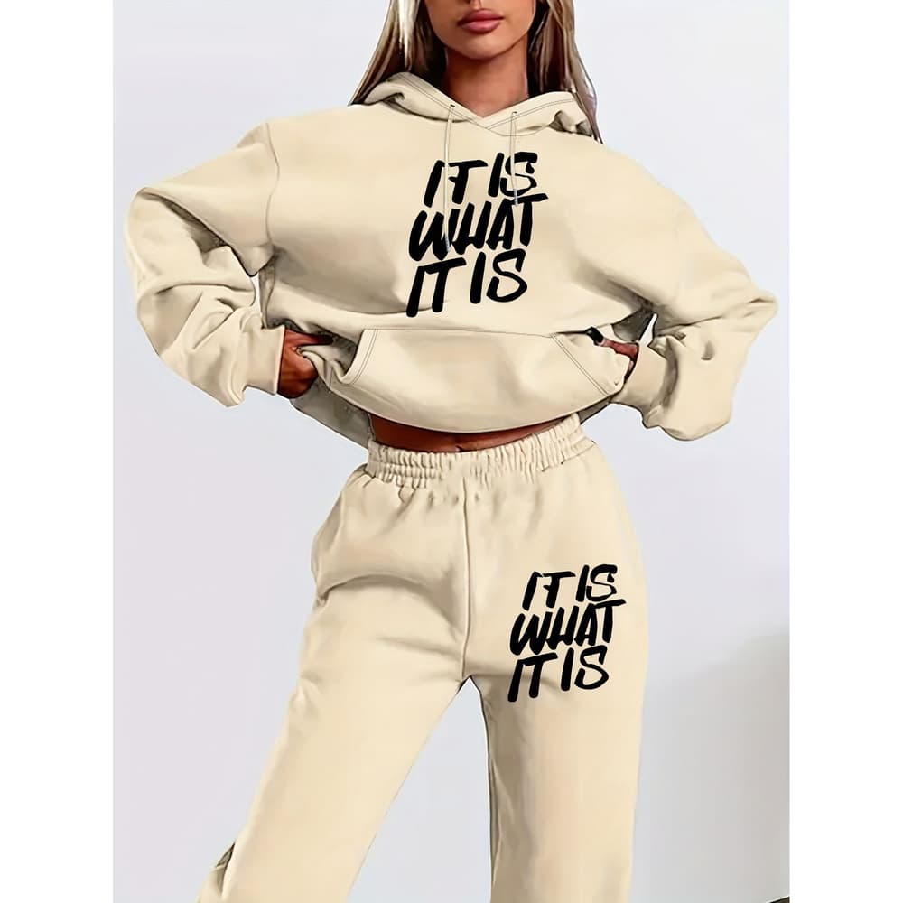Two-piece set Hooded Sweatshirt