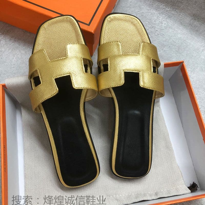 Hermes Slippers
