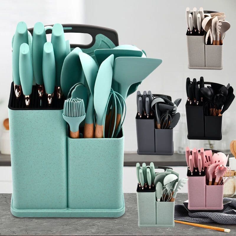19-Pcs Silicone Set