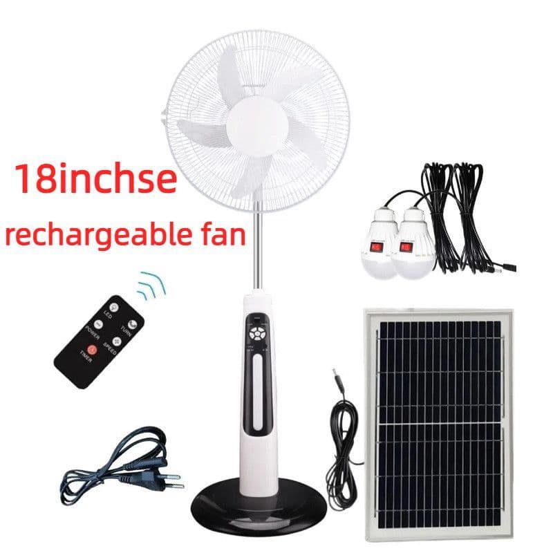 18inches Solar Fan with Bulbs