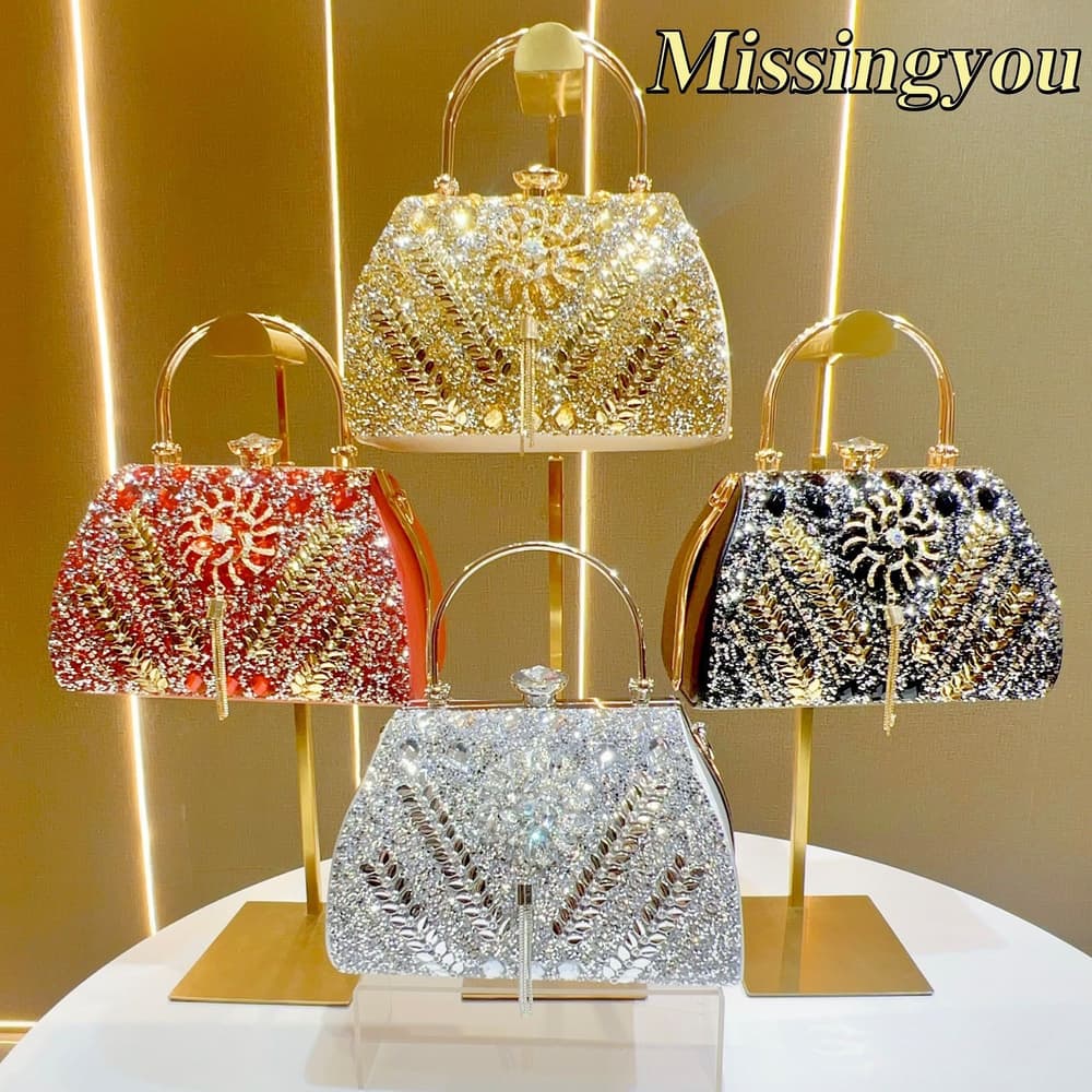 Diamond Clutch Purse