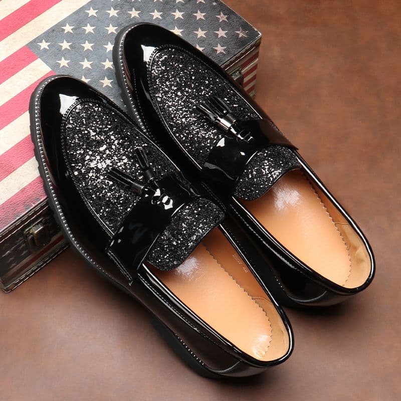Glitter Tassle Loafers