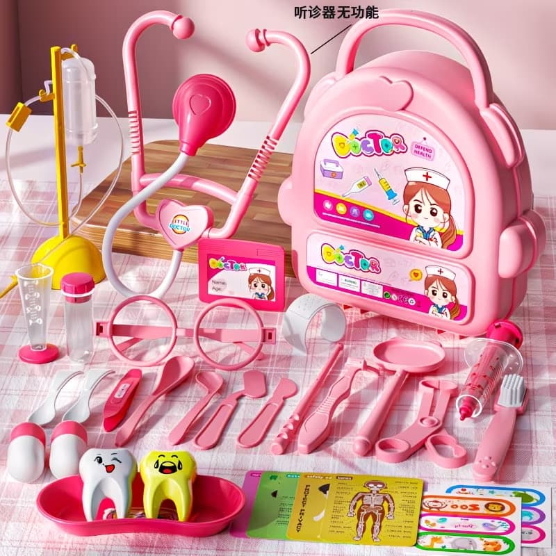 Children Play Medical Instruments