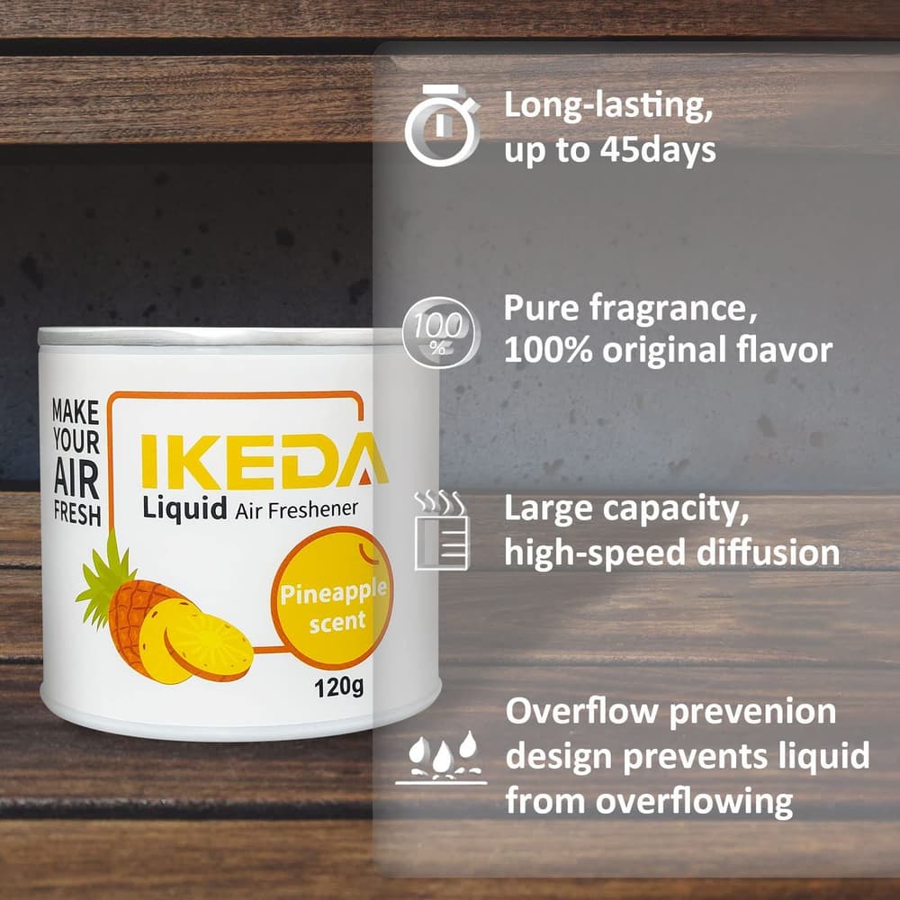 12pcs Ikeda Liquid Air Freshener