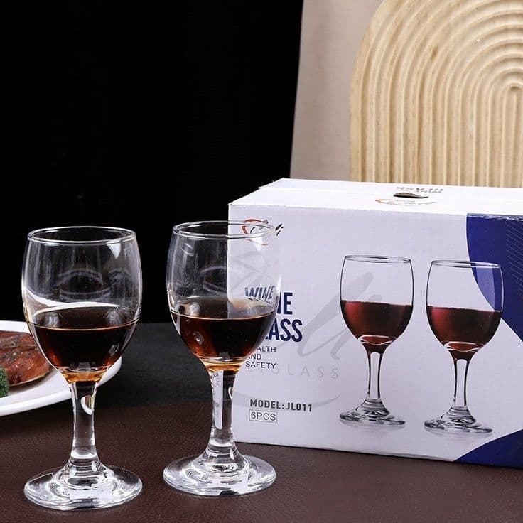 6pcs set wine glass