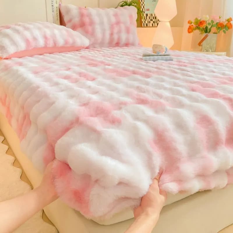 Milk Velvet Blankets with Pillowcase
