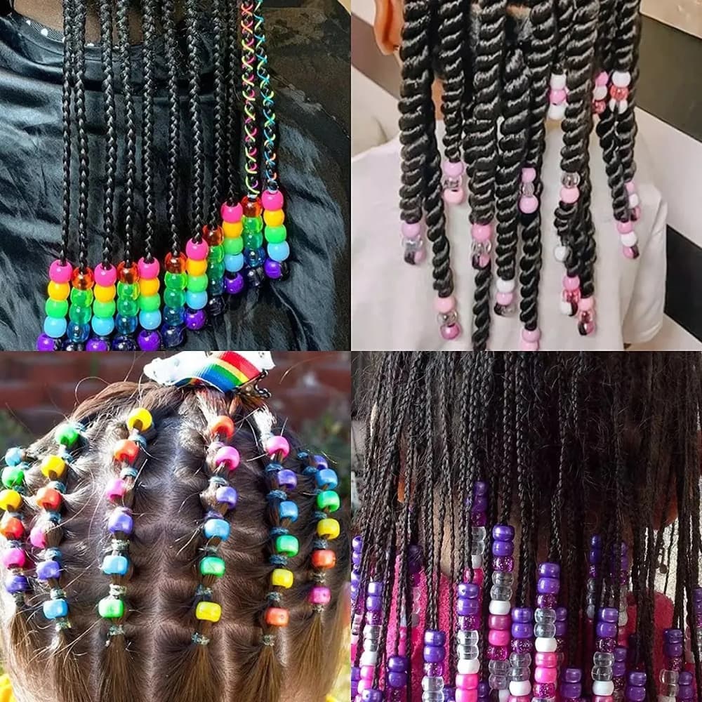 400pcs/pack Hair beads