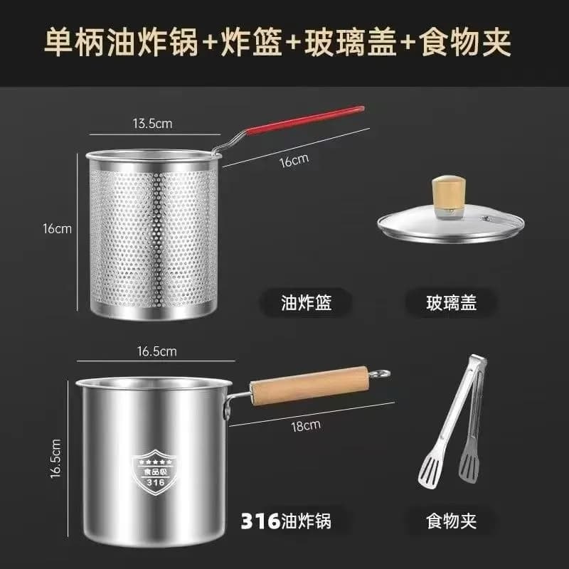 Deep Frying Pot