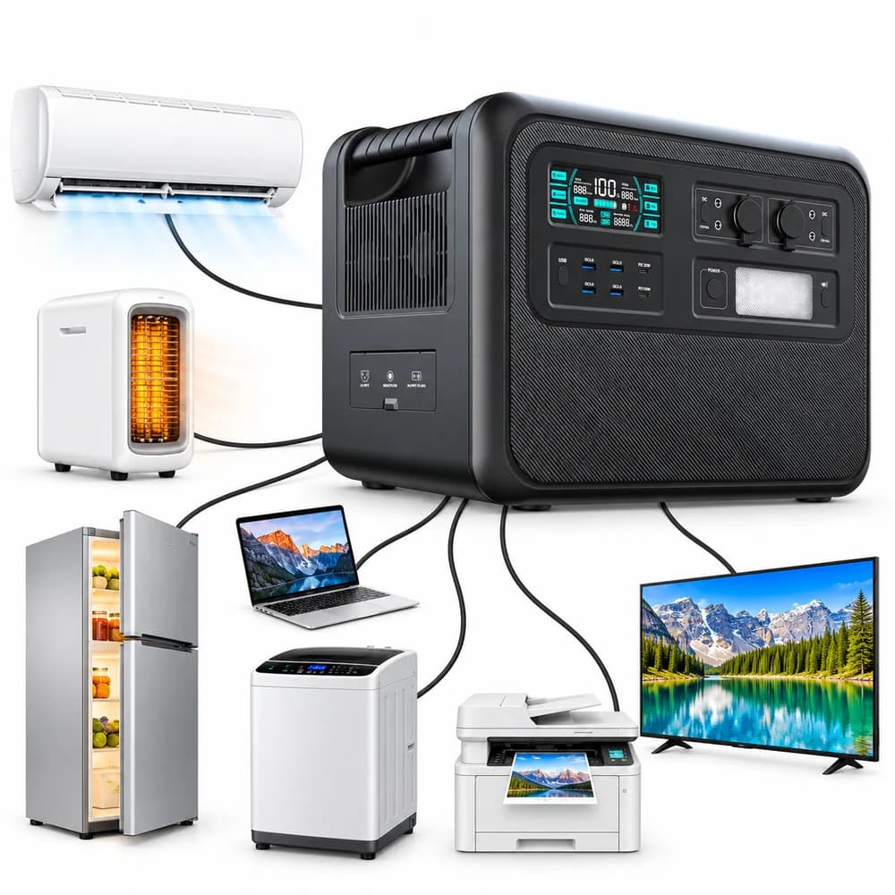 2400W Solar Generator