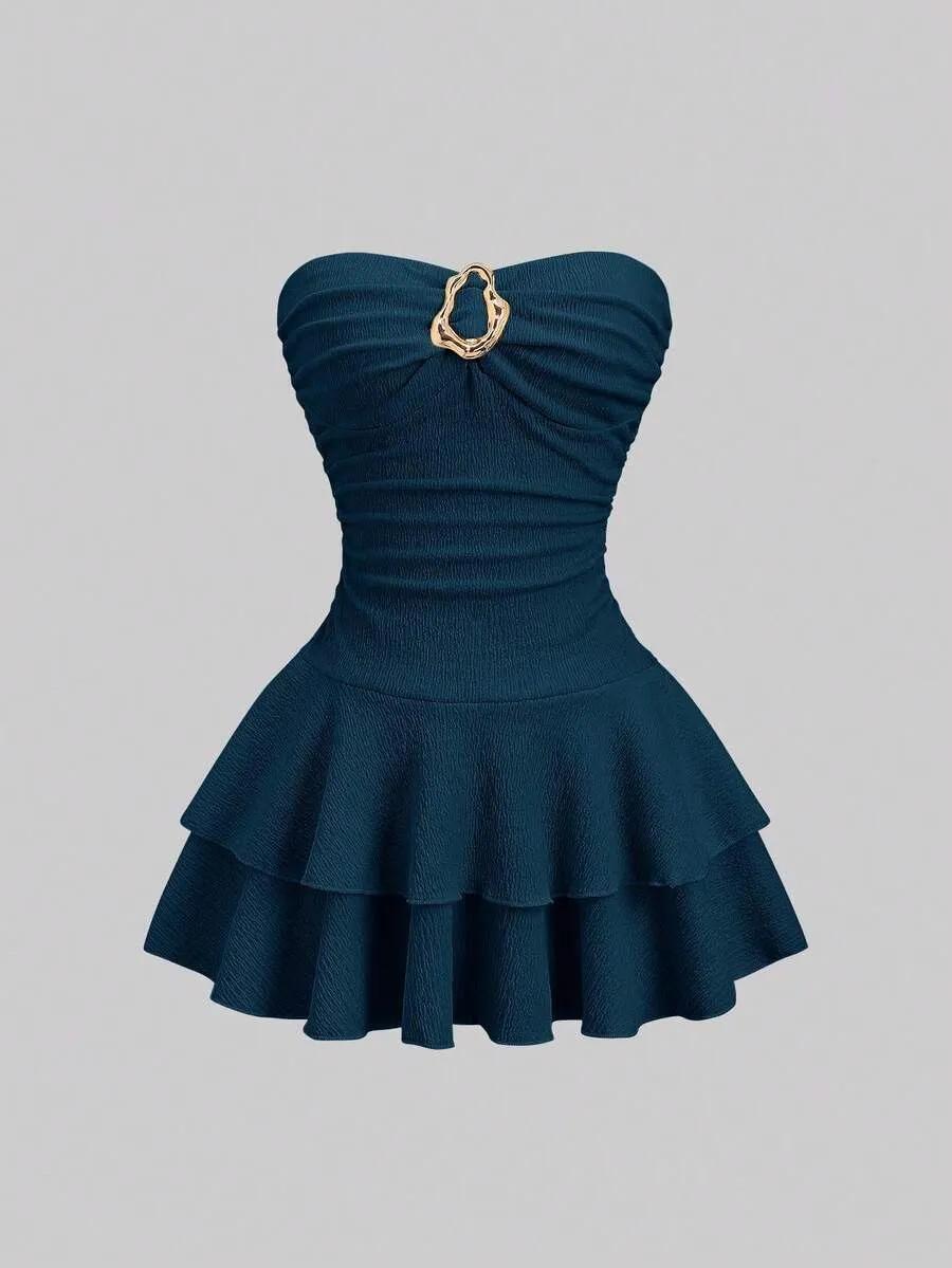 Strapless Mini Dress