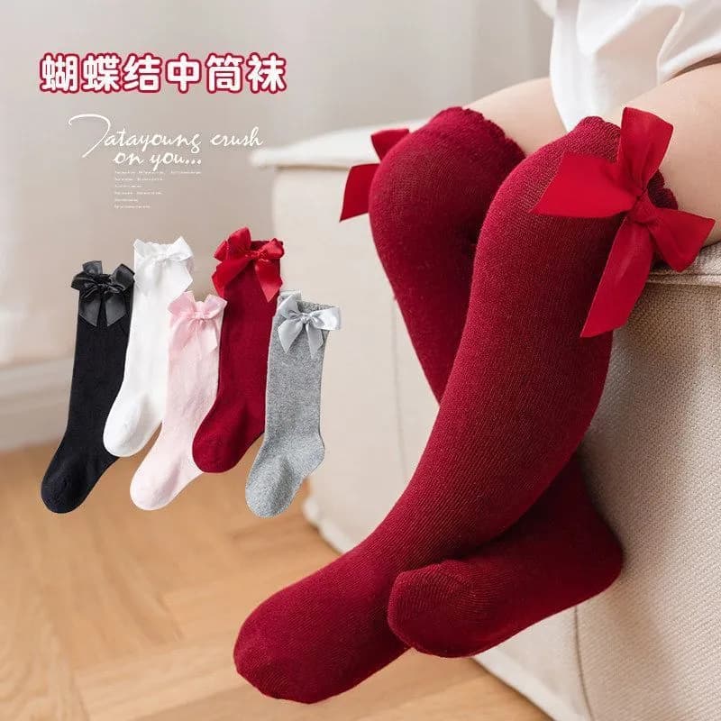 5pcs Set Todler Knee Socks